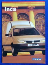 Lade das Bild in den Galerie-Viewer, Seat Inca Kastenwagen Kombi MJ 1998 - Prospekt Brochure 08.1997
