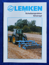 Lade das Bild in den Galerie-Viewer, Lemken Scheibengrubber Smaragd 7 9 - Prospekt Brochure 09.2001
