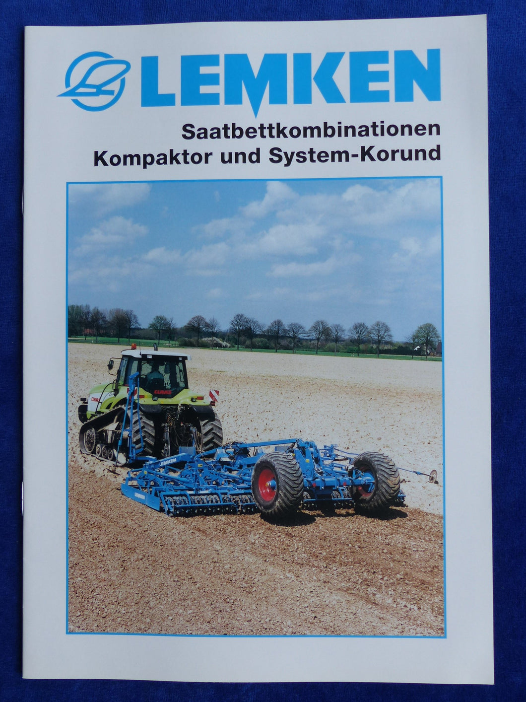 Lemken Saatbettkombis Kompaktor System-Korund - Prospekt Brochure 03.2002