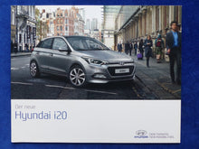 Lade das Bild in den Galerie-Viewer, Hyundai i20 MJ 2016 - Prospekt Brochure 05.2015
