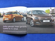 Lade das Bild in den Galerie-Viewer, Hyundai i20 MJ 2016 - Prospekt Brochure 05.2015
