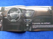 Lade das Bild in den Galerie-Viewer, Hyundai i20 MJ 2016 - Prospekt Brochure 05.2015
