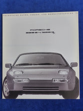 Lade das Bild in den Galerie-Viewer, Porsche 928 S4 GT MJ 1991 - Prospekt Brochure + Daten + Preise 02.1991
