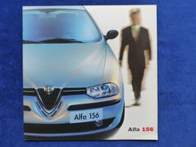 Lade das Bild in den Galerie-Viewer, Alfa Romeo 156 Limousine - Prospekt Brochure 04.2000

