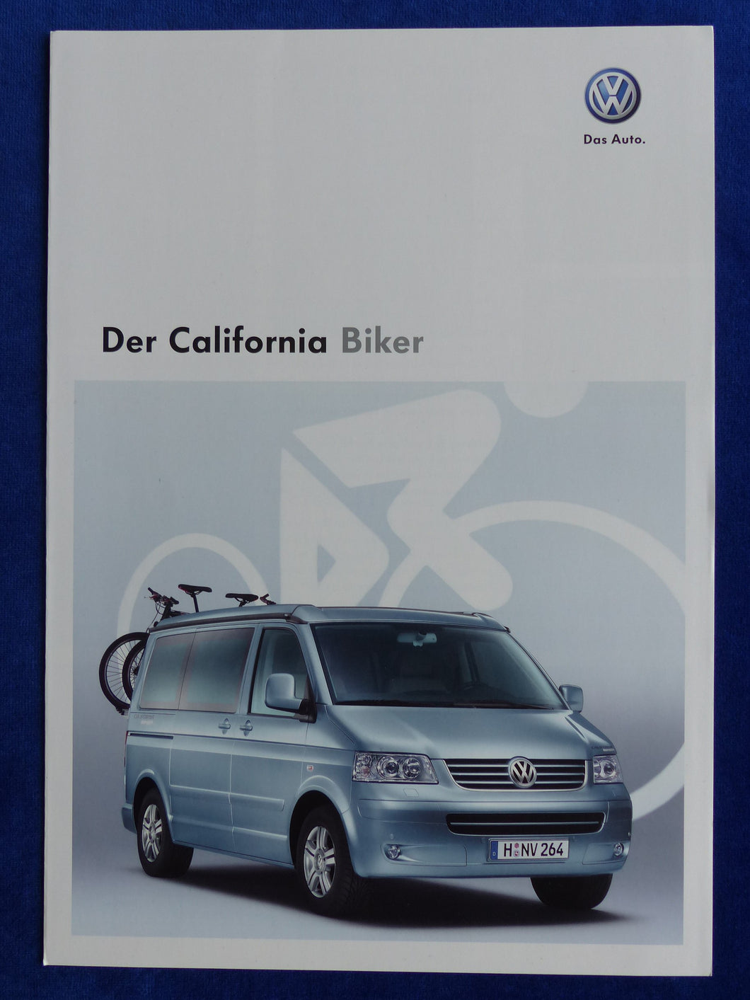 VW Bus T5 California Biker Sondermodell MJ 2009 - Prospekt Brochure 05.2008
