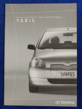 Lade das Bild in den Galerie-Viewer, Toyota Yaris - Daten &amp; Ausstattungen - Prospekt Brochure 04.1999
