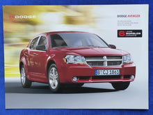 Lade das Bild in den Galerie-Viewer, Dodge Avenger - Preisliste MJ 2008 - Prospekt Brochure 03.2008
