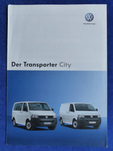 Lade das Bild in den Galerie-Viewer, VW Bus T5 Transporter City MJ 2005 - Prospekt Brochure 12.2004
