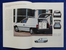 Lade das Bild in den Galerie-Viewer, Opel Astra Lieferwagen - Prospekt Brochure 04.1995
