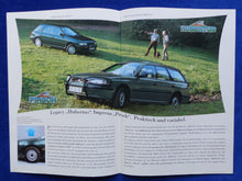 Lade das Bild in den Galerie-Viewer, Subaru Sondermodelle Legacy Hubertus Impreza Pirsch MJ 1995 - Prospekt 10.1994
