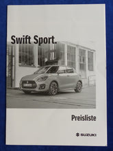 Lade das Bild in den Galerie-Viewer, Suzuki Swift Sport MJ 2023 - Prospekt Brochure + Preisliste 03.2023
