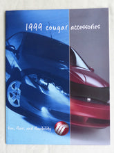Lade das Bild in den Galerie-Viewer, Mercury 1999 Cougar Accessories Poster 86x56cm - US-Prospekt Brochure 1998 USA
