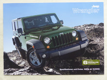 Lade das Bild in den Galerie-Viewer, Jeep Wrangler MJ 2010 - Prospekt Brochure + Preisliste 10.2009
