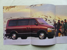 Lade das Bild in den Galerie-Viewer, Chevrolet Astro MJ 1996 - Prospekt Brochure + Preisliste 1995
