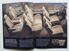 Lade das Bild in den Galerie-Viewer, Chevrolet Astro MJ 1996 - Prospekt Brochure + Preisliste 1995
