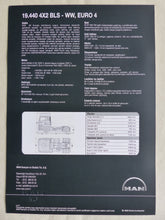 Lade das Bild in den Galerie-Viewer, MAN TGS 19.440 4x2 BLS - Prospekt Brochure 04.2011 Türkei türkisch
