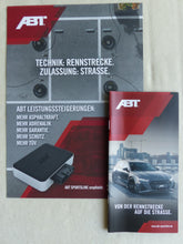 Lade das Bild in den Galerie-Viewer, ABT Tuning Aerodynamik Felgen Power Interieur Audi VW - Prospekt Brochure 2023
