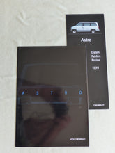 Lade das Bild in den Galerie-Viewer, Chevrolet Astro MJ 1996 - Prospekt Brochure + Preisliste 1995
