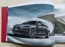 Lade das Bild in den Galerie-Viewer, Audi RS 6 Avant quattro MJ 2018 - Hardcover Prospekt Brochure 12.2017
