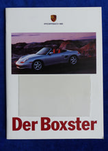 Lade das Bild in den Galerie-Viewer, Porsche Boxster Typ 986 MJ 1997 - Prospekt Brochure 08.1996
