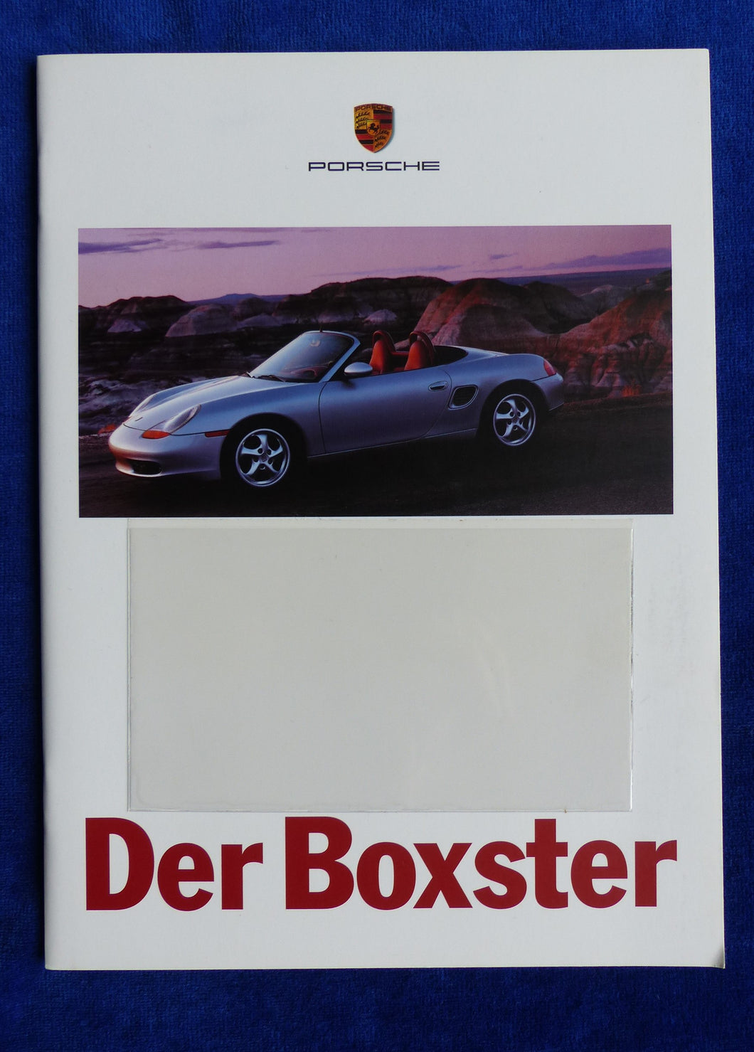 Porsche Boxster Typ 986 MJ 1997 - Prospekt Brochure 08.1996