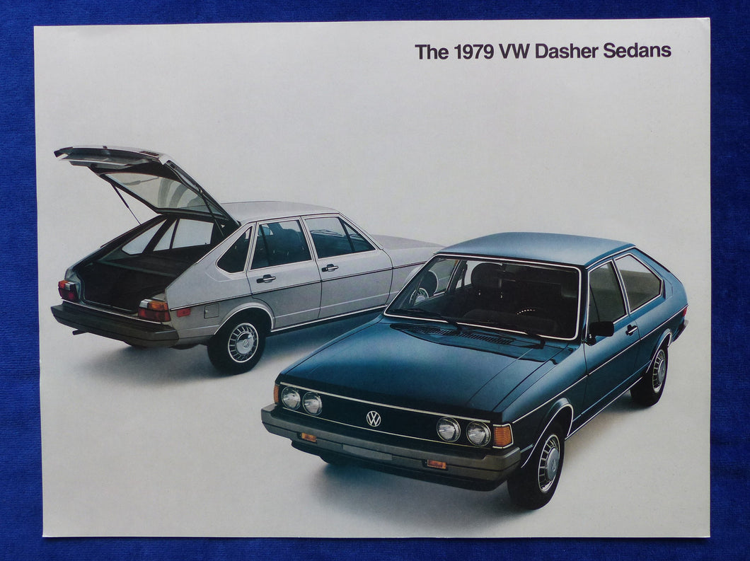 VW Volkswagen USA Passat 1979 Dasher Sedans - US-Prospekt Brochure 1978