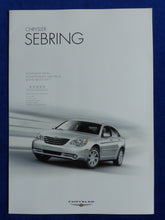 Lade das Bild in den Galerie-Viewer, Chrysler Sebring Limited - Preisliste MJ 2007 - Prospekt Brochure 03.2007
