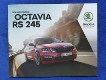 Lade das Bild in den Galerie-Viewer, Skoda Octavia RS 245 Limousine &amp; Combi MJ 2018 - Prospekt Brochure 06.2017
