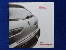 Lade das Bild in den Galerie-Viewer, Alfa Romeo 156 Sportwagon - Preisliste MJ 2001 - Prospekt Brochure 12.2000
