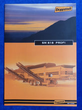 Lade das Bild in den Galerie-Viewer, Doppstadt SM 818 Profi Trommelsiebmaschine - Prospekt Brochure 04.2000
