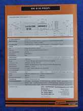 Lade das Bild in den Galerie-Viewer, Doppstadt SM 818 Profi Trommelsiebmaschine - Prospekt Brochure 04.2000
