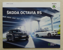 Lade das Bild in den Galerie-Viewer, Skoda Octavia RS Limousine Combi MJ 2017 - Prospekt Preisliste Brochure 05.2016

