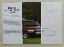 Lade das Bild in den Galerie-Viewer, Chrysler Voyager LE Competition MJ 1993 - Prospekt Brochure 09.1992
