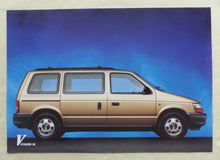 Lade das Bild in den Galerie-Viewer, Chrysler Voyager SE - Prospekt Brochure 90er Niederlande holländisch
