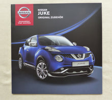 Lade das Bild in den Galerie-Viewer, Nissan Juke Zubehör MJ 2015 - Prospekt Brochure 06.2014
