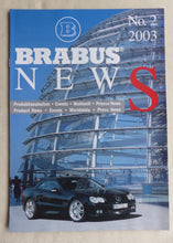 Lade das Bild in den Galerie-Viewer, Brabus News 2/2003 - Mercedes SL SV12 E-Klasse CLK S-Klasse S600 AMG
