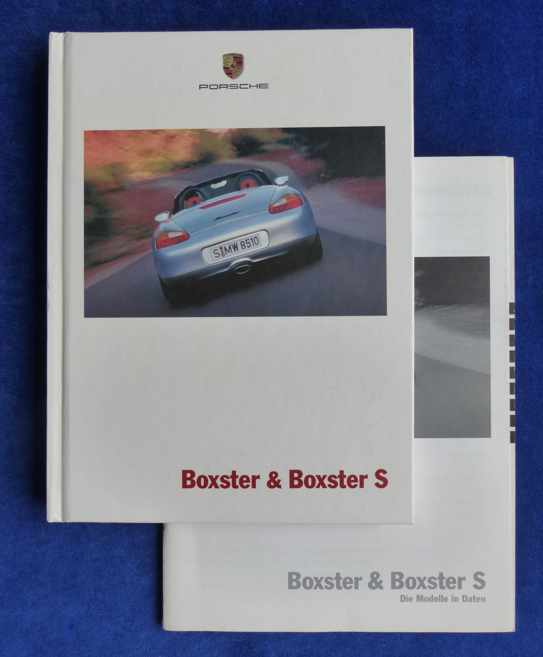 Porsche Boxster S Typ 986 MJ 2002 - Hardcover Prospekt + Preisliste 08.2001