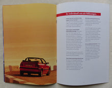 Lade das Bild in den Galerie-Viewer, Volkswagen Leasing VW Golf Cabrio Passat MJ 1996 - Prospekt Brochure 08.1995
