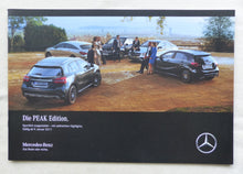 Lade das Bild in den Galerie-Viewer, Mercedes-Benz Peak Edition A-Klasse CLA GLA B-Klasse - Prospekt Brochure 01.2017
