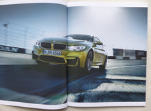 Lade das Bild in den Galerie-Viewer, BMW M4 Coupe Cabrio M3 Limousine MJ 2017 - Prospekt Brochure + Preisliste 7.2016
