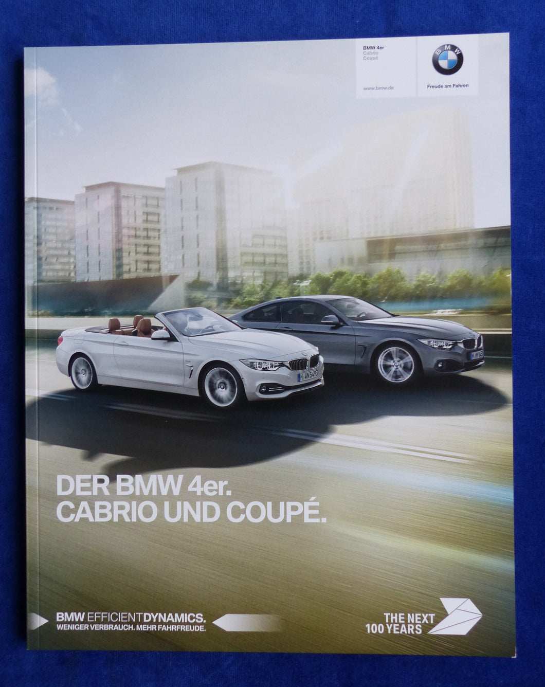 BMW 4er Coupe & Cabrio 440i Typ F32 F33 MJ 2016 - Prospekt Brochure 01.2016