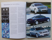 Lade das Bild in den Galerie-Viewer, Opel Vectra Edition Sondermodell MJ 2005 - Prospekt Brochure 08.2004
