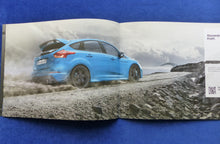 Lade das Bild in den Galerie-Viewer, Ford Focus RS MJ 2016 – Prospekt Brochure 12.2015
