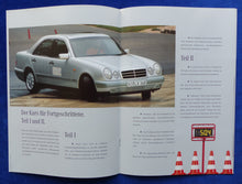 Lade das Bild in den Galerie-Viewer, Mercedes Fahrsicherheits-Training E-Klasse S-Klasse - Prospekt Brochure 01.1996
