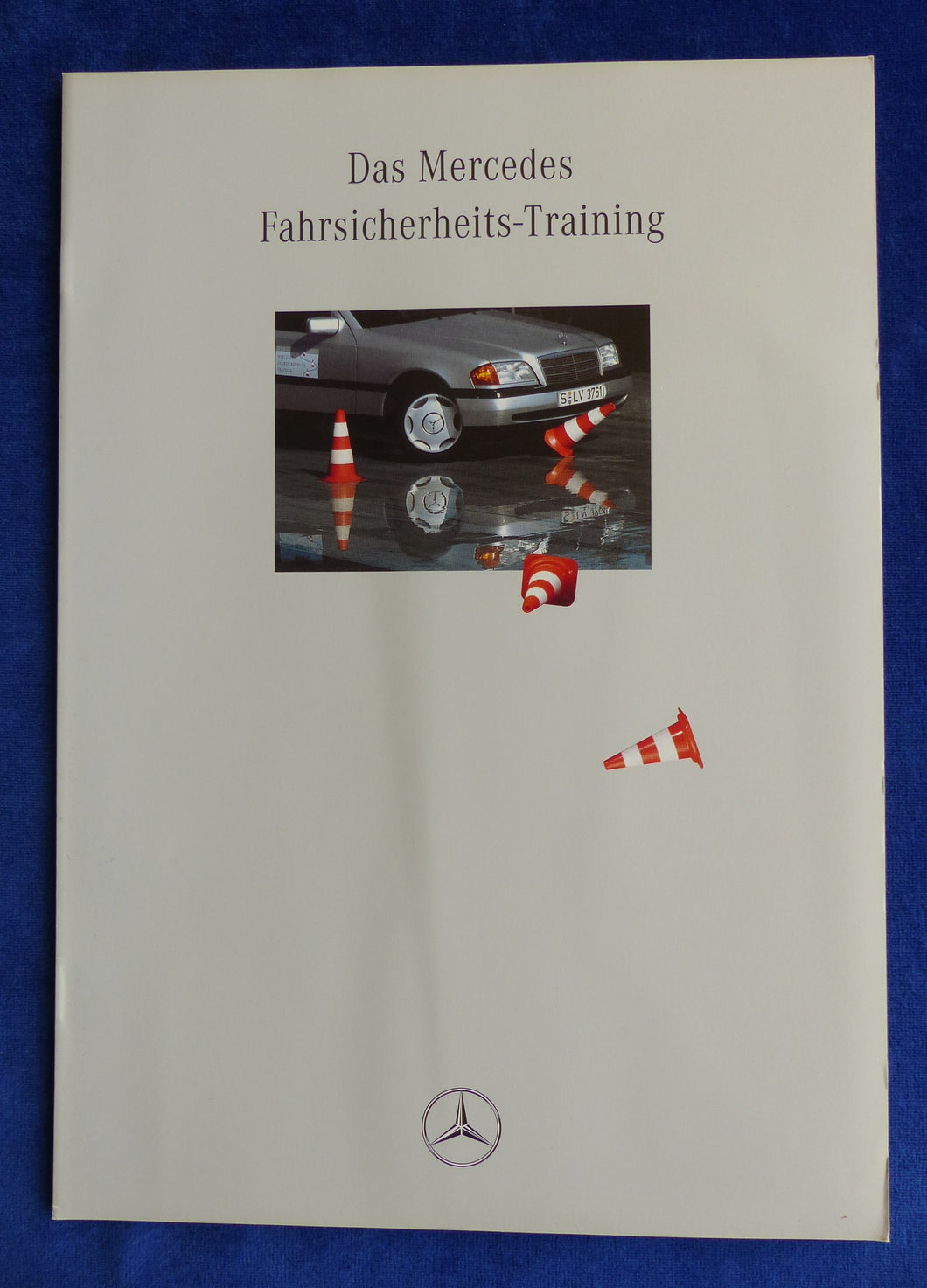 Mercedes Fahrsicherheits-Training C-Klasse S-Klasse - Prospekt Brochure 03.1995