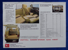 Lade das Bild in den Galerie-Viewer, Daihatsu Sparcar Super Deluxe S65 Serie - Prospekt Brochure 1981
