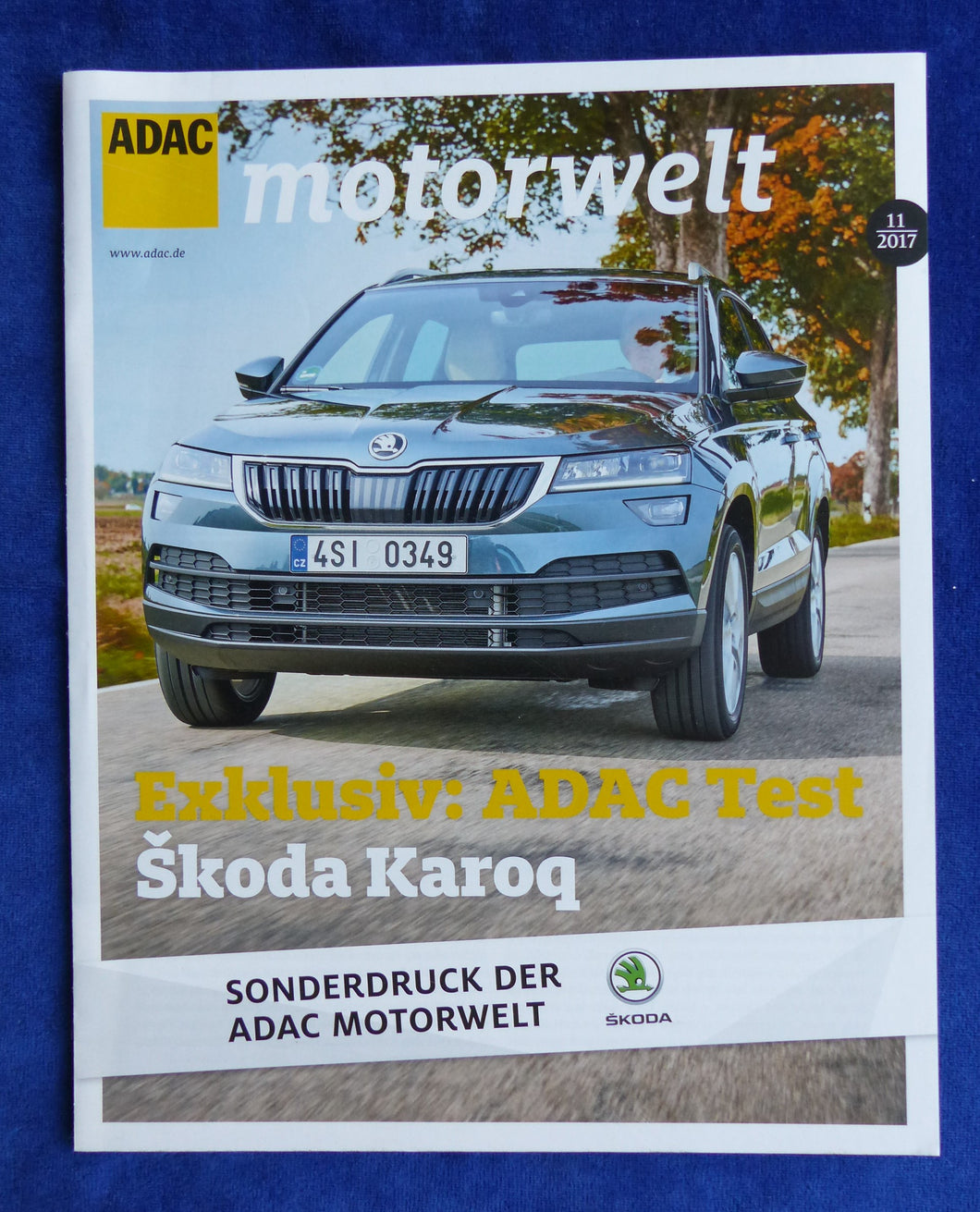 Skoda Karoq 1.5 TSI MJ 2018 Test - Sonderdruck ADAC motorwelt 11/2017