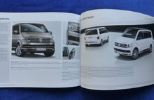 Lade das Bild in den Galerie-Viewer, VW Bus T6 Caravelle Edition MJ 2018 - Prospekt Brochure + Preisliste 01.2018

