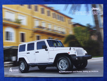 Lade das Bild in den Galerie-Viewer, Jeep Wrangler - Preisliste MJ 2017 - Prospekt Brochure 04.2016
