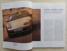 Lade das Bild in den Galerie-Viewer, Porsche Christophorus 279 Magazin 1999 Porsche 911 GT3 Boxster Spyder 550
